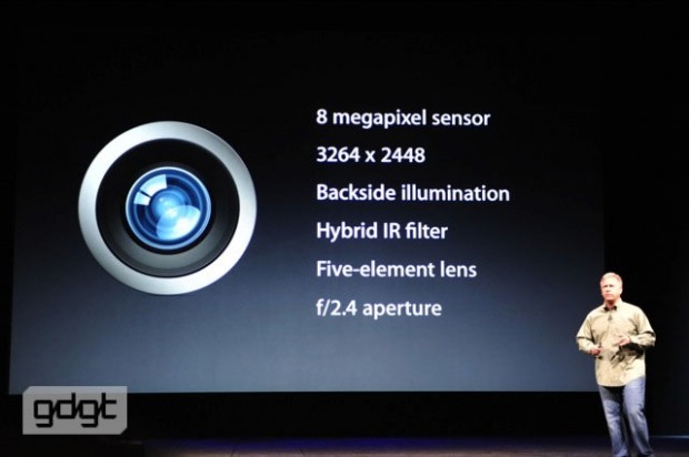 Apple iPhone 5 - Camera APN 8 MPX